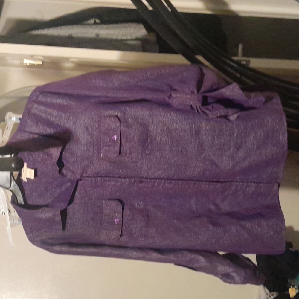 Used Woman's purple shirt with sparkles